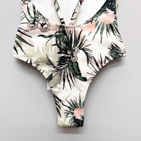 SOMEDAYS LOVIN Coastal Roaming Cheeky One Piece Swimsuit Tropical Beach Women XS - Picture 7 of 12